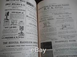 Rare Antique 1895 The Photographic Times London Magazine / Photos/ Advertising /