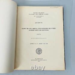 Rare Antique 1896 Treasury Dept. US Coast Survey Mathematics Logarithms Book