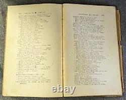 Rare Antique 1900 Brockton & Bridgewater City Directory Art Ads Genealogy Map