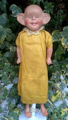 Rare Antique 1903 Yellow Kid Comic Character Doll