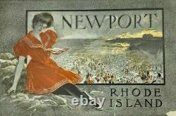 Rare Antique 1904 Newport A Sketch Rhode Island Illustrated Travel Guide Book