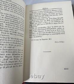 Rare Antique 1911 German Daniel Elster Works Rare set Of 2 Books