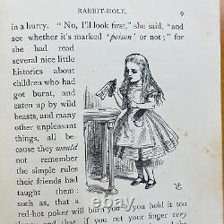 Rare Antique 1925 LEWIS CARROLL Alice's Adventures in Wonderland Hardback Book