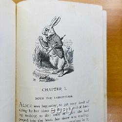 Rare Antique 1925 LEWIS CARROLL Alice's Adventures in Wonderland Hardback Book