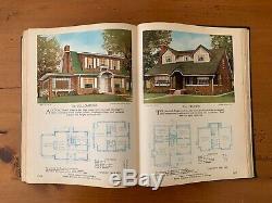 Rare Antique 1928 Home Builders Catalog Hard Cover Excellent