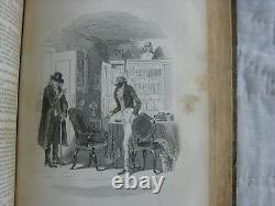 Rare Antique 1st Edition Charles Dickens Book 1852 Martin Chuzzlewit Illustrated