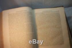 Rare Antique 200 Year Old Book The World Geography History Philosophy Blomfield