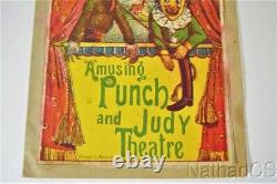 Rare Antique AMUSING PUNCH AND JUDY THEATER Book Bavaria