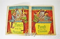 Rare Antique AMUSING PUNCH AND JUDY THEATER Book Bavaria