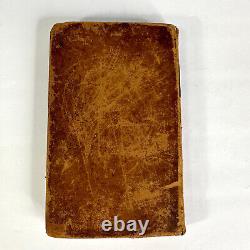 Rare Antique Algebra Book by Ebenezer Bailey 1846