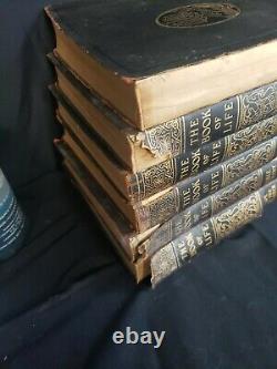Rare Antique Bible The Book Of Life Series 6 Book Set 1925 Third Edition