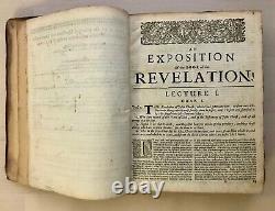 Rare Antique Biblical Commentary Book Revelation James Durham Glasgow Scotland