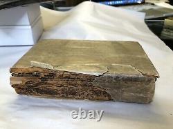 Rare Antique Book 1730 Cornelius Nepos By Emanuel Sincerum