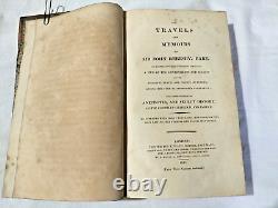 Rare Antique Book 1813 RERESBY, SIR JOHN Travels and Memoirs 1st Ed. Provenance