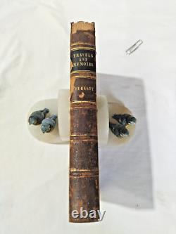 Rare Antique Book 1813 RERESBY, SIR JOHN Travels and Memoirs 1st Ed. Provenance