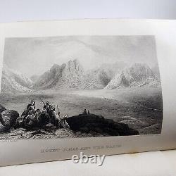 Rare Antique Book 1869 Remarkable Characters And Places Of The Holy Land