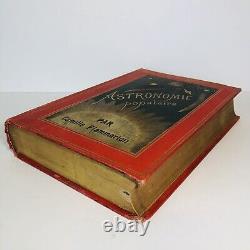 Rare Antique Book Astronomie Populaire Camille Flammarion 1890