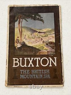 Rare Antique Book Buxton The British Mountain Spa by J. M. Scott 1917