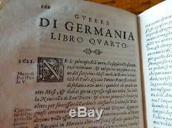 Rare Antique Book C1633, 404 Pages Gverre DI Germania