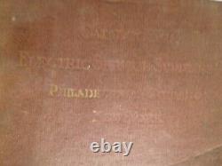 Rare Antique Book Catalog #6 1920 Electrical Material for Railroads, Mines Etc
