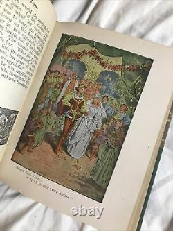 Rare Antique Book Fairy Tales by the Brother Grimm 1898 Altemus