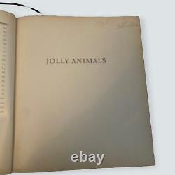 Rare Antique Book Jolly Animals