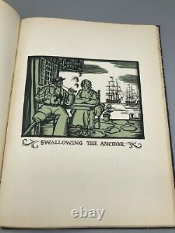 Rare Antique Book On Sailors, Deep Sea Chanties, Pirates, Nautical, Wooden Ships