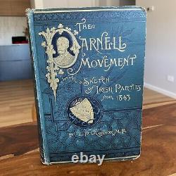 Rare Antique Book Parnell Movement With a Sketch of Irish Parties 1843 1800's