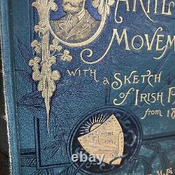 Rare Antique Book Parnell Movement With a Sketch of Irish Parties 1843 1800's