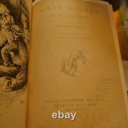 Rare Antique Book, Silas Marner, Reginald Birch, 1899, Art Nouveau