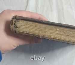 Rare Antique Book THE HOLY WAR by John Bunyan Published by James Lumsden & Son