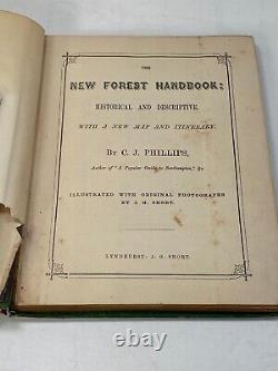 Rare Antique Book The New Forest Handbook C 1800's