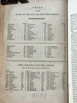 Rare Antique Book The Polyglott Bible. 1832 English Version Excellent Condition