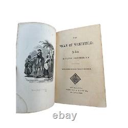 Rare Antique Book Vicar of Wakefield