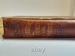 Rare Antique Book YESTERDAY TODAY & FOREVER Edward Henry Bickersteth 1876 Signed
