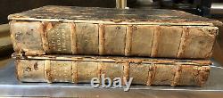 Rare Antique Books History Of England By Rapin De Thoyras Vol I & II- 1736