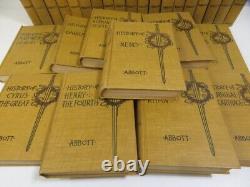 Rare Antique Books Lot Jacob Abbott 32 Books 1904 History of Series
