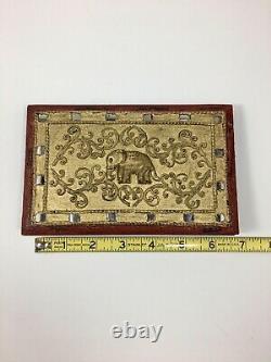Rare Antique Burmese Tattoo Book / Burmese Parabaik Handmade Original Artwork