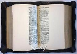 Rare Antique Cambridge Wide Margin Holy Bible, KJV, Pearl 8vo References, c1905