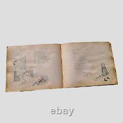 Rare Antique Childrens Book The HURDY GURDY by Laura E Richards Julia Howe Child