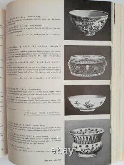 Rare Antique Chinese Art Catalogue Reference Book Ming Porcelain Bronze Glass