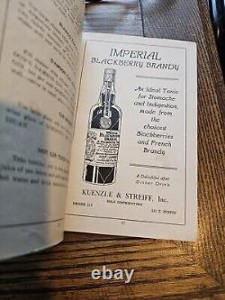 Rare Antique Cocktail Book Bartender One Hundred And One Drinks As Gordon's Gin