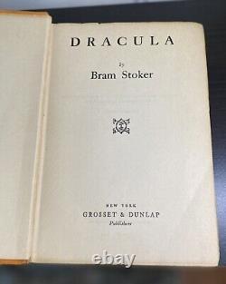 Rare Antique DRACULA 1ST EDITION BRAM STOKER LONDON Collectible Vampire Book