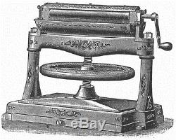 Rare Antique Fairbanks 1886 Bailey Letter Copying Machine Book Railroad Press
