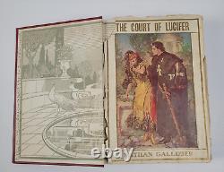 Rare Antique First Edition The Court Of Lucifer 1910 Illus. Tipped-In Plates