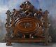 Rare Antique French Carved Wood Easel Book Stand Rack Rosewood