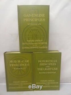Rare Antique Gas Engines Motor Car Motorcycles 1914 Sears Special Edition Set