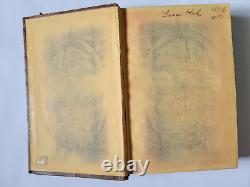 Rare Antique Hardcover Book The Moss Rose 1850 See Pics and Description