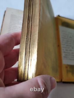 Rare Antique Hardcover Book The Moss Rose 1850 See Pics and Description