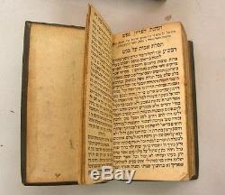 Rare Antique Hebrew Psalms Book Tehilim Amsterdam Netherlands 1766 Judaica